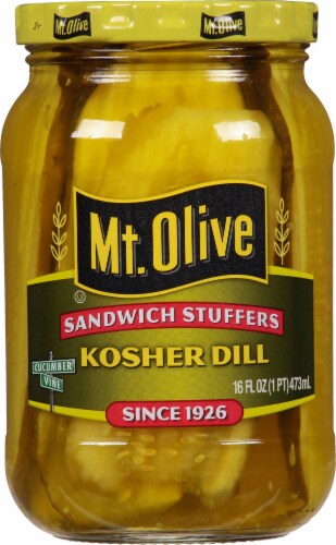 Mt. Olive Kosher Dill Sandwich Stuffers Pickle