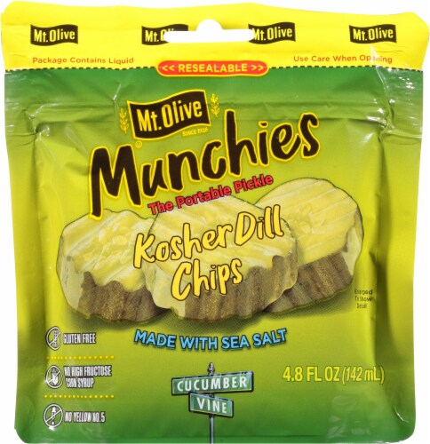 Mt. Olive Munchies Kosher Dill Chip Pickle Pouch