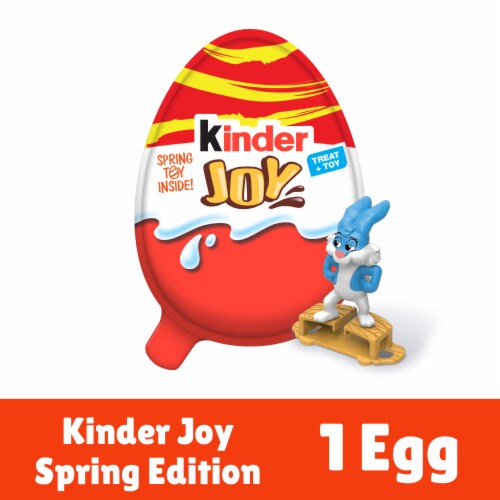 Kinder Joy Chocolatey Egg & Surprise Toy, Fun Easter Basket & Egg Hunt