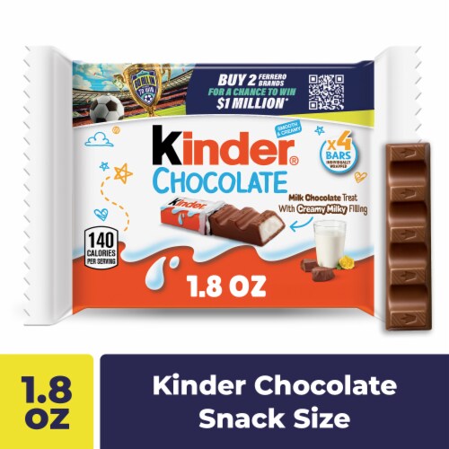 Kinder® Chocolate Milk Chocolate Treat with Creamy Milky Filling