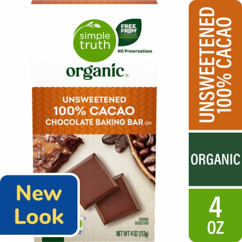 Simple Truth Organic™ Unsweetened Chocolate Baking Squares