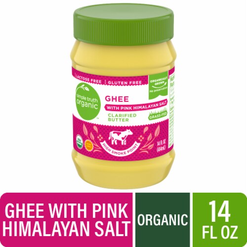 Simple Truth Organic® Grass Fed Ghee Butter with Pink Himalayan Salt