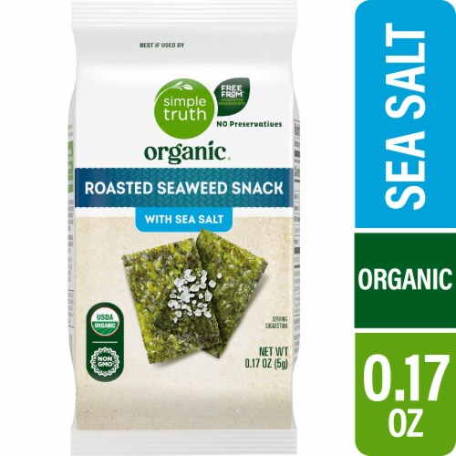 Simple Truth Organic® Roasted Seaweed Snack with Sea Salt