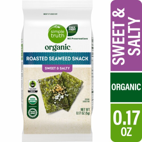 Simple Truth Organic® Sweet and Salty Roasted Seaweed Snack