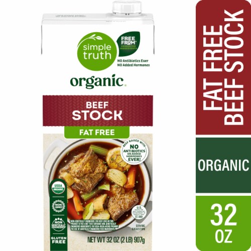 Simple Truth Organic® Fat Free Beef Stock
