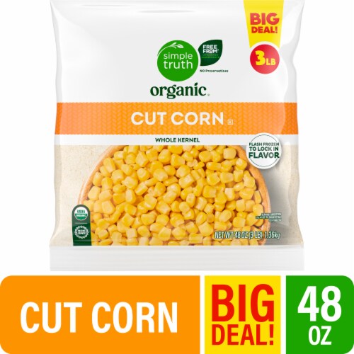 Simple Truth Organic® Frozen Corn Whole Kernel Cut BIG DEAL!