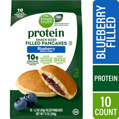Simple Truth® Protein Blueberry Snack Sized Filled Pancakes