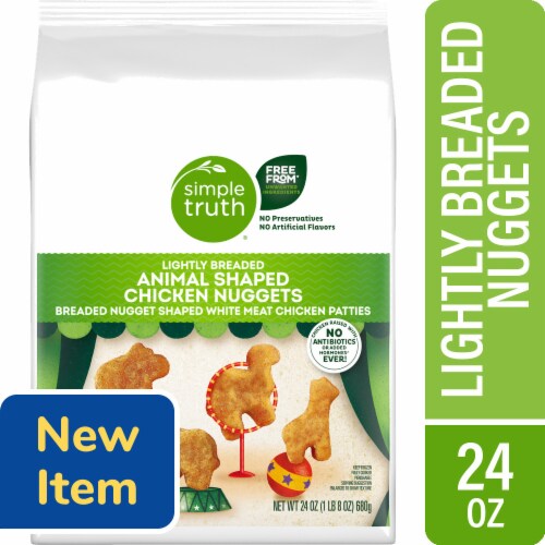 Simple Truth® Animal Shaped Lightly Breaded Chicken Nuggets