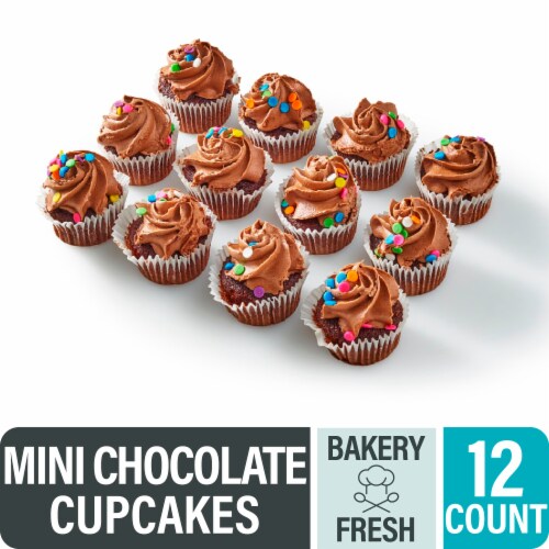 Bakery Fresh Mini Chocolate Cupcakes