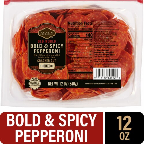 Private Selection® Bold & Spicy Pepperoni Cracker Cut