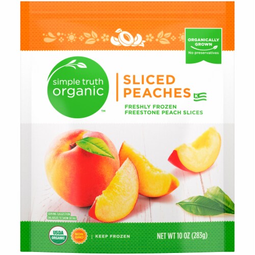 Simple Truth Organic® Sliced Frozen Peaches