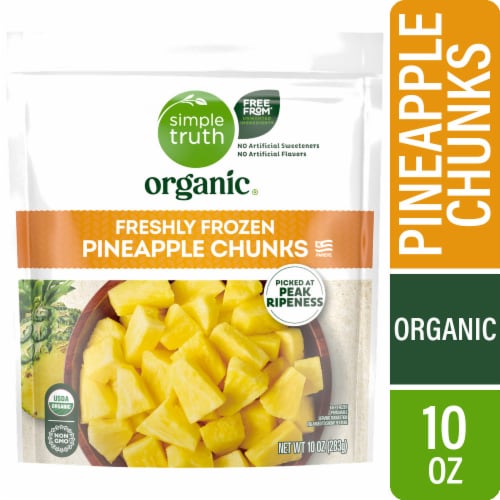 Simple Truth Organic® Chunked Frozen Pineapple