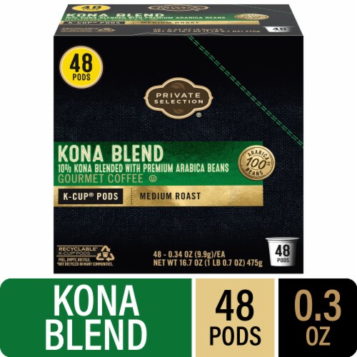 Private Selection® Kona Blend Medium Roast Coffee Pods