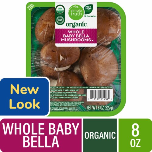 Simple Truth Organic® Whole Baby Bella Mushrooms