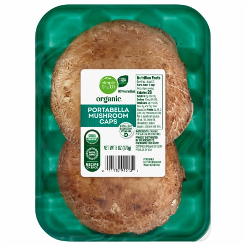 Simple Truth Organic® Portabella Mushroom Caps