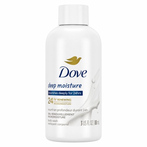 Dove Deep Moisture Body Wash, Travel Size