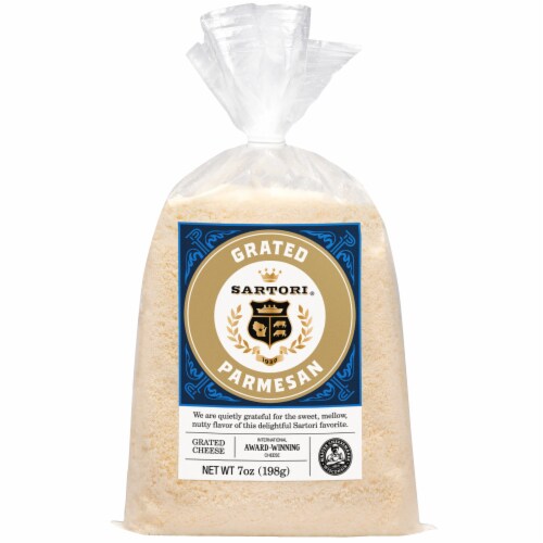 Sartori Grated Parmesan Cheese 7 oz