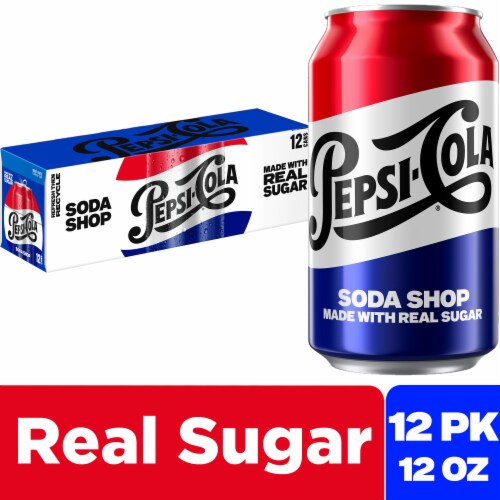 Pepsi Cola® Real Sugar Soda Cans