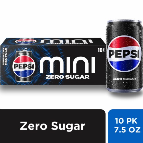Pepsi Cola® Zero Sugar Mini Cans