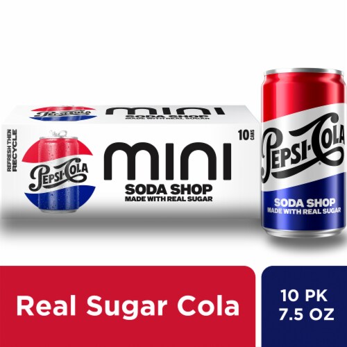 Pepsi Cola® Real Sugar Mini Cans