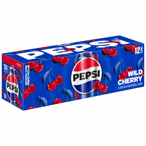 Pepsi Cola® Wild Cherry Soda Cans