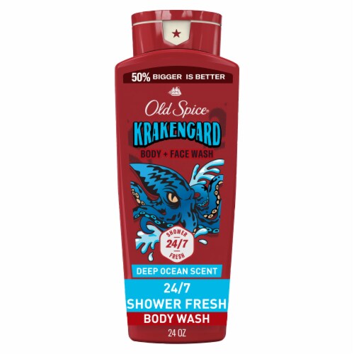 Old Spice Wild Collection Body Wash Krakengard