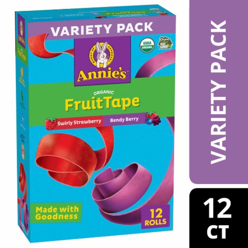Annie’s™ Organic Swirly Strawberry and Bendy Berry Fruit Tape