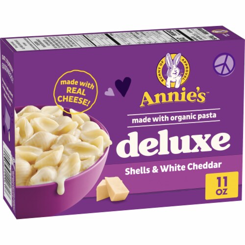 Annie’s Deluxe Shells and White Cheddar
