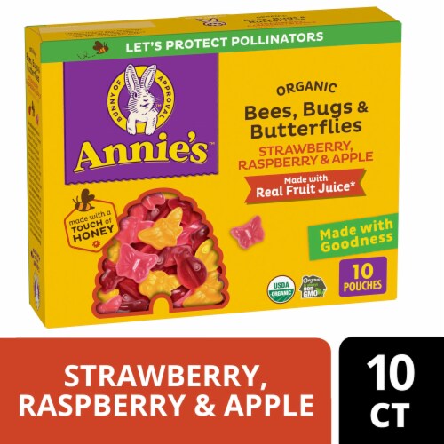 Annie’s Organic Bees Bugs and Butterflies Fruit Flavored Snacks