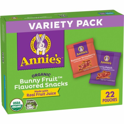 Annie’s™ Organic Bunny Fruit Snacks Variety Pack