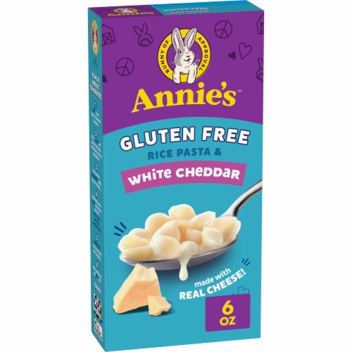 Annie’s™ Gluten Free Rice Pasta and White Cheddar Cheese