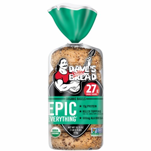 Dave’s Killer Bread Epic Everything Organic Bagels