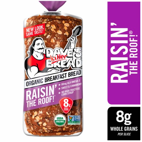 Dave’s Killer Bread Organic Raisin The Roof Cinnamon Raisin Bread