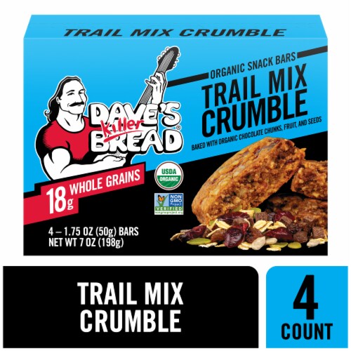 Dave’s Killer Bread Trail Mix Crumble Organic Snack Bars