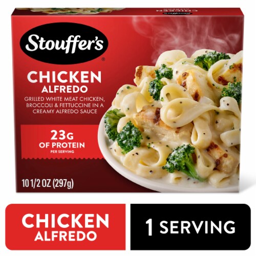 Stouffer’s Chicken Fettuccine Alfredo Single Serve Alfredo Pasta Frozen Chicken Pasta