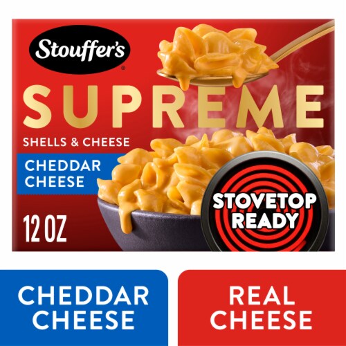 Stouffer’s Supreme Shells and Cheese Cheddar Cheese Boxed Mac & Cheese Dinner Kit