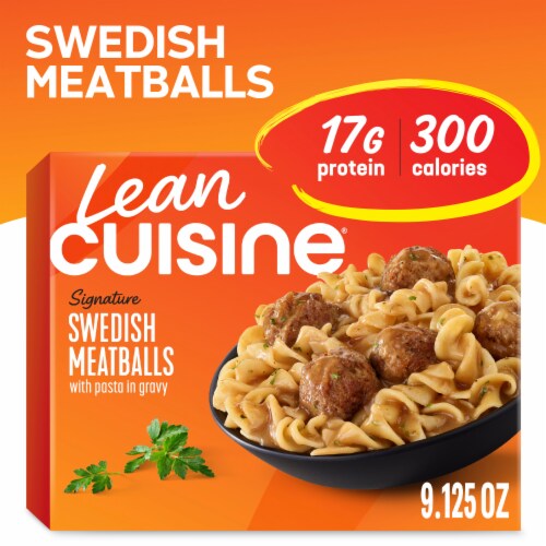 Lean Cuisine Signature Swedish Meatballs Frozen Lunch Frozen Pasta Individual Meals