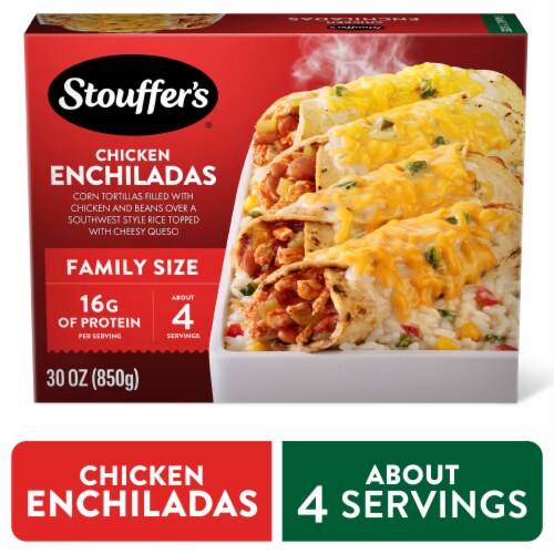 Stouffer’s Chicken Enchiladas Family Size Frozen Enchiladas Family Size Frozen Meals