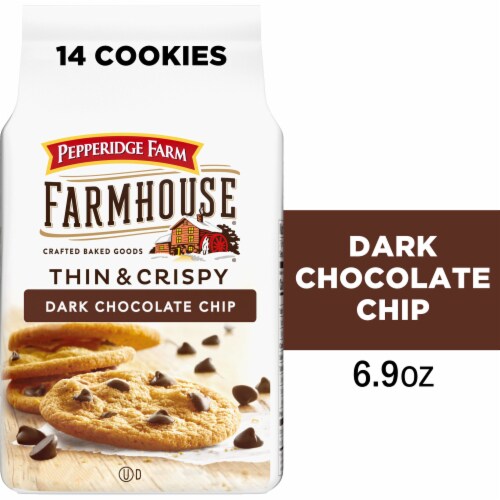 Pepperidge Farm Farmhouse Thin & Crispy Dark Chocolate Chip Cookies