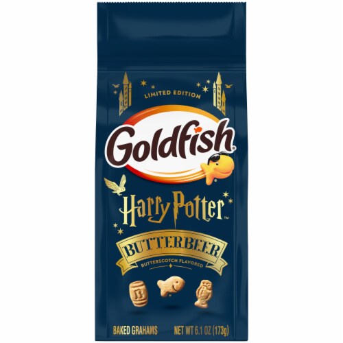 Goldfish Harry Potter Butterbeer Butterscotch Flavored Baked Grahams