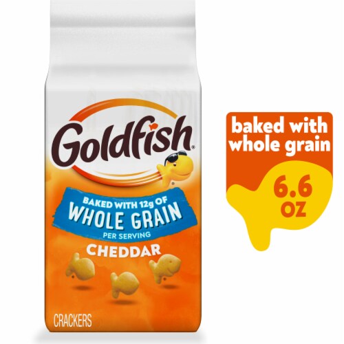 Goldfish® Baked With Whole Grain Cheddar Cheese Crackers