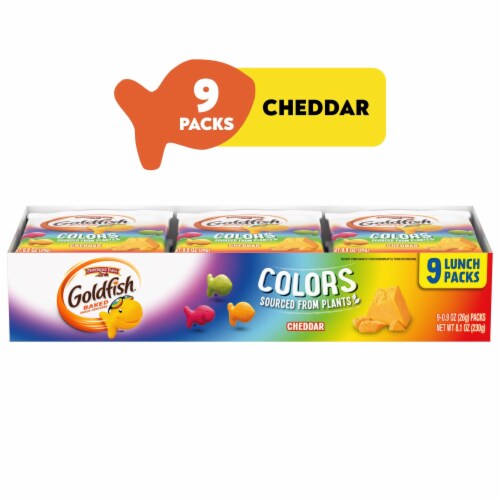 Goldfish® Colors Cheddar Cheese Crackers Multipack