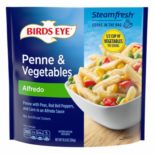Birds Eye Steamfresh Alfredo Penne & Vegetables, Frozen Side