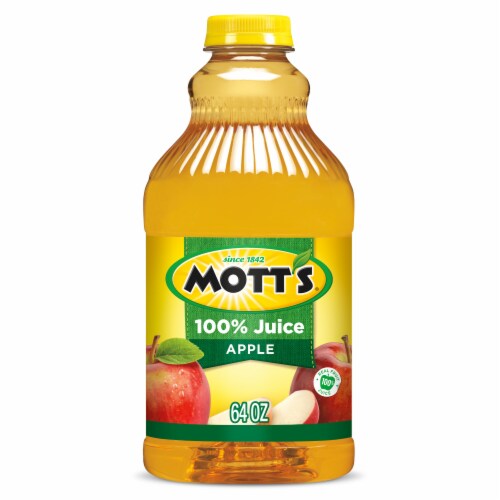 Mott’s Original No Sugar Added 100% Apple Juice Bottle