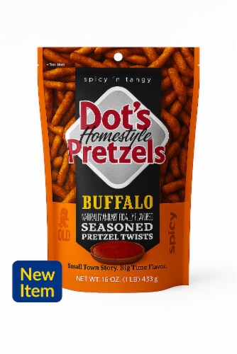 Dot’s Homestyle Buffalo Flavored Seasoned Pretzel Twists