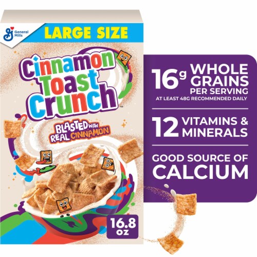 General Mills Cinnamon Toast Crunch Large Size Cereal