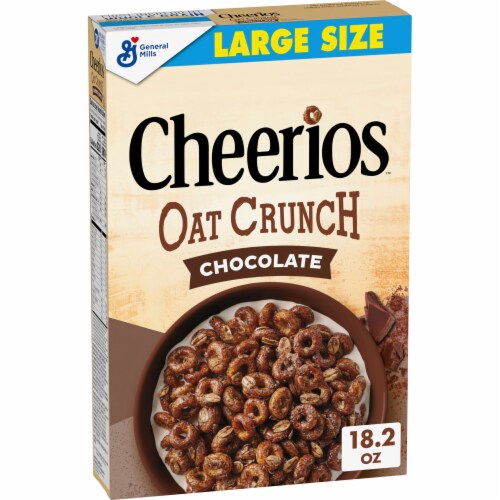 General Mills Cheerios Oat Crunch Chocolate Large Size Cereal
