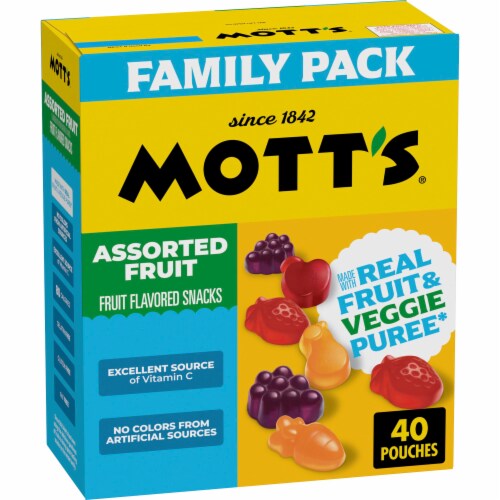 Mott’s™ Assorted Fruit Flavored Snacks Family Pack