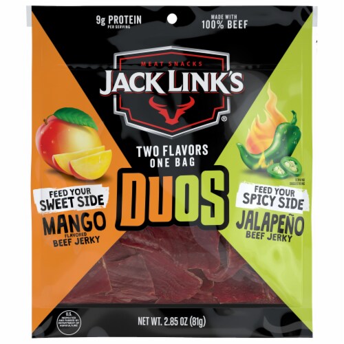 Jack Link’s® Duos Jalapeno and Mango Beef Jerky