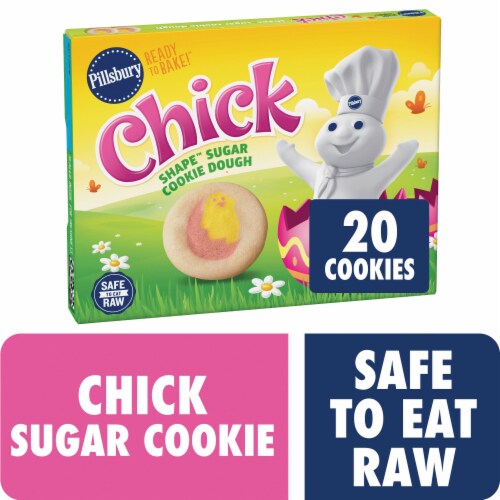 Pillsbury™ Ready To Bake™ Chick Shape™ Sugar Cookie Dough